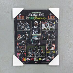 Philadelphia Eagles 2025 Super Bowl LIX Championship (PosterPlak - 16x20") *NEW*